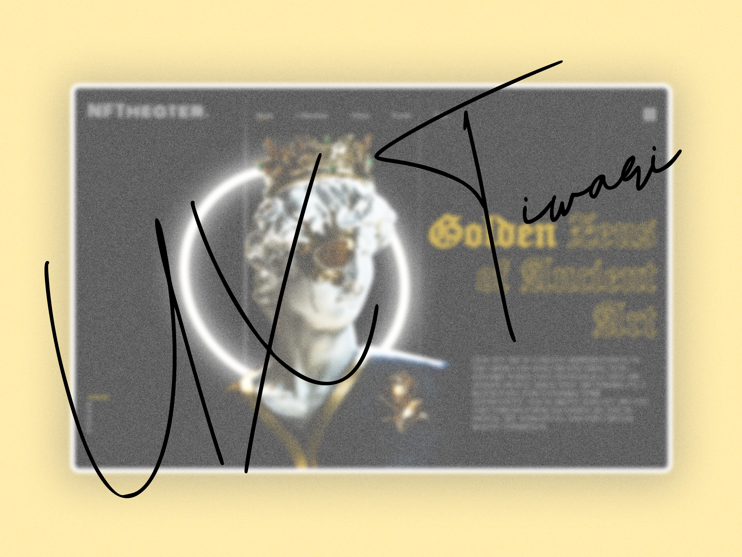 An NFT Art Reseller Landing Page art design designer for you for you page freelancer graphic design hireme home page homepage illustration landingpage latest new nft nft art nft seller reseller timeless ui