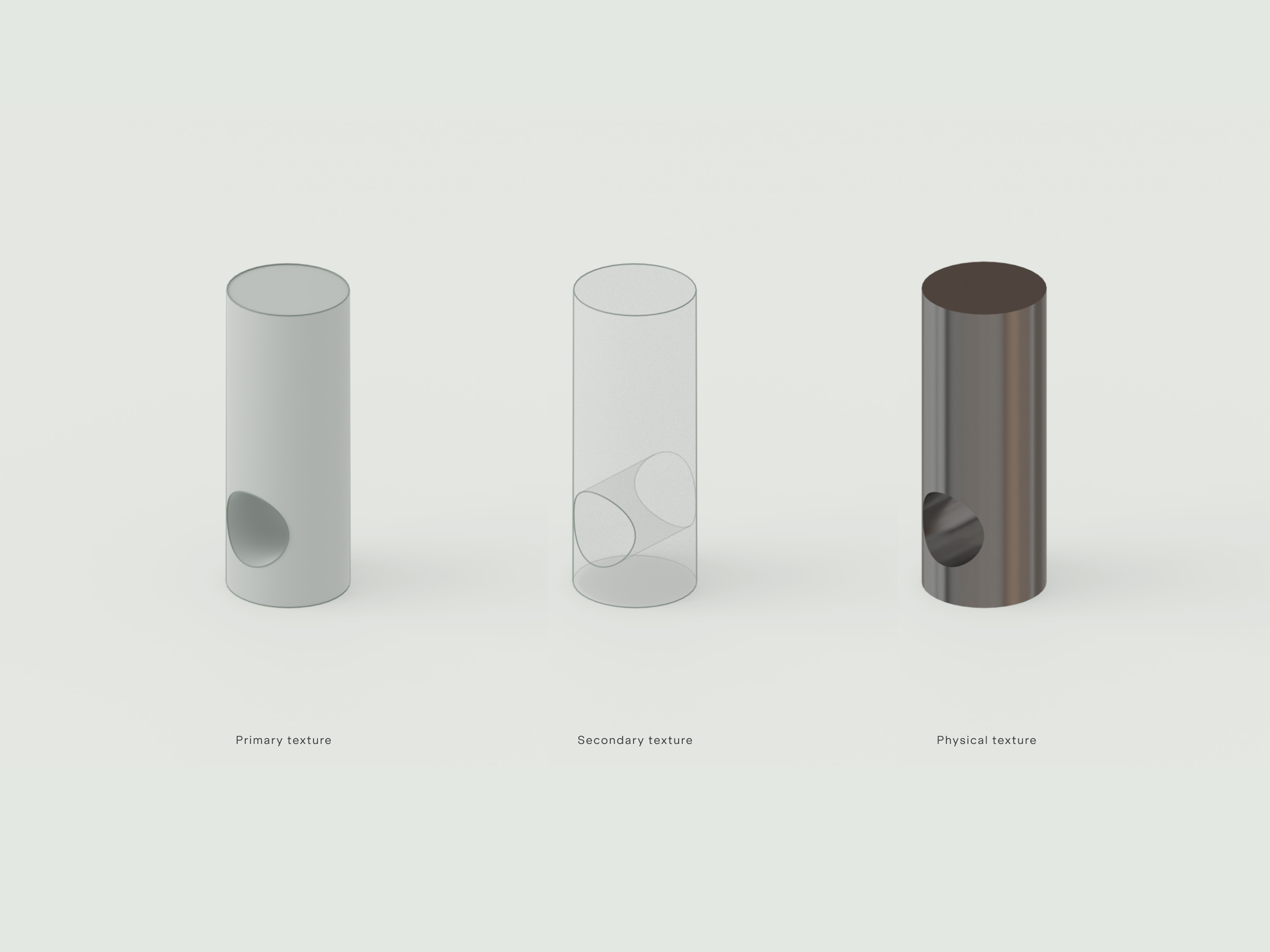 CFS Brand - 3D Textures 3d blender block brand branding cfs construction design identity manufacturing material metal modern real render smooth style textures visual