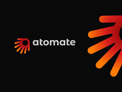 Atomate logo brand branding brandmark identity logo logo design logotype