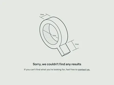 CFS Website - No Results branding contact design drawing empty green illustration manufacturing modern no results sage search technical ui vector website