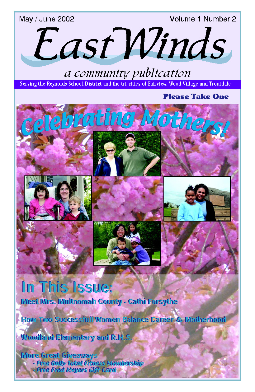East Winds A Troutdale, Oregon Newspaper May / June 2002 by Brian