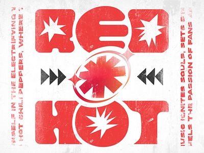 Red Hot Chili Peppers 2d branding figma graphic design illustration illustrator vector