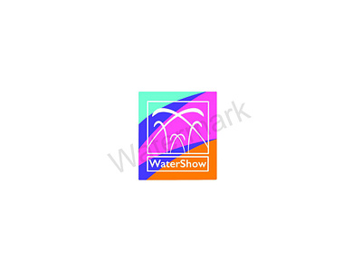 WaterShow Logo Design Concept branding design illustration logo