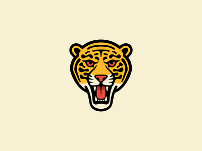Jaguar Logo branding cartoon cat danger design emblem icon identity illustration jaguar leopard logo mark sports symbol vector vintage wildlife yellow zoo