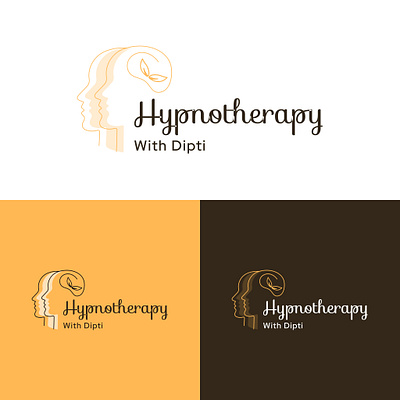 Hypnotheraphy Logo | Hypnotheropy with Dipti branding business case study design figma graphic design illustration logo logo design typography vector
