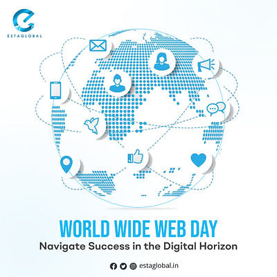 Happy #WorldWideWebDay! digitalaccessibility digitaldivide estaglobal inclusion inclusivedesign internet internetmarketing technologicaladvancements webdaycelebration worldwidewebday2023