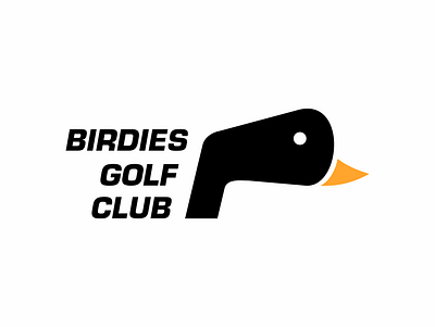 Birdies Golf Club bird birdies club golf logo