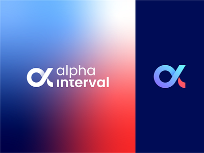 Alpha Interval - Logo Design alpha animation behance brand branding colors company logo design dribbble geometric graphic design logo minimal minimalist logo modern phencils