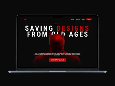 Batman Landing page UI design. design designer designinspiration dribbble graphic design illustration ui uiux ux