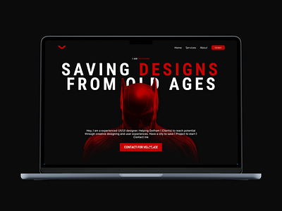 Batman Landing page UI design. design designer designinspiration dribbble graphic design illustration ui uiux ux