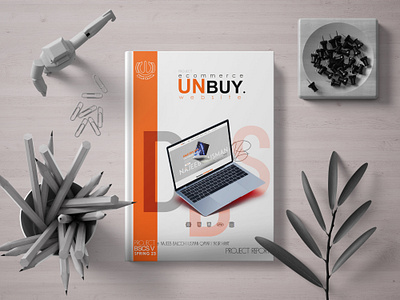 UNBUY. book cover branding ecommerce graphic design presentation project ui ux website