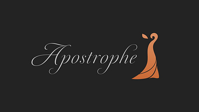 Apostrophe Brand Logo brand identity brand logo branding business logo combination mark logo company logo creative logo design graphic design lettermark logo logo logo for brand logo for business company modern logo modern minimalistic logo professional logo vector wordmark logo