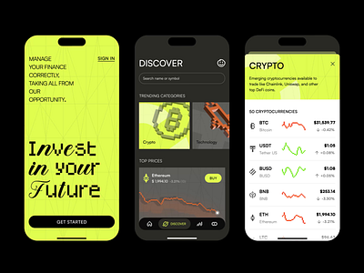 Elocker - Crypto Mobile App app design application application design binance bitcoin blockchain crypto crypto wallet cryptocurrency ios app ios app design mobile mobile app mobileappdesign trading ui uiux ux web 3 web 3.0