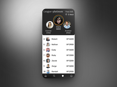 Dailyui::019 leaderboard branding ui