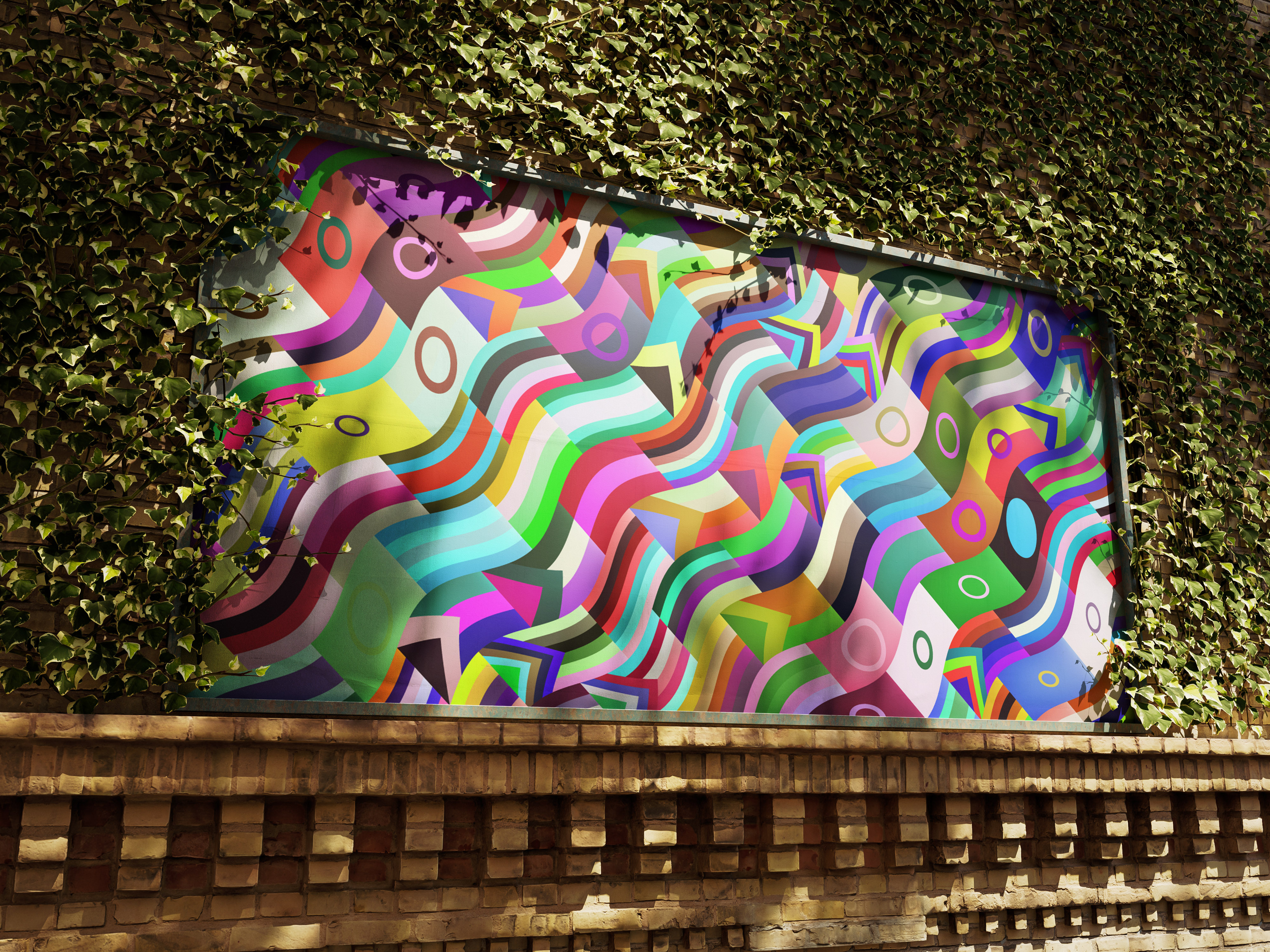 Generative PRIDE Flags 🏳️‍🌈 (3) abstract art colors design filter forge generative graphic design illustration lgbtq pattern pride pride flag pride flags pride month