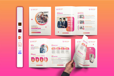 Business Brochure Design branding brochure business business brochure company profile design graphic design illustration logo ui
