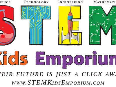 STEM Kids Emporium logo adobe illustrator adobe photoshop branding design graphic design illustration logo logo design vector