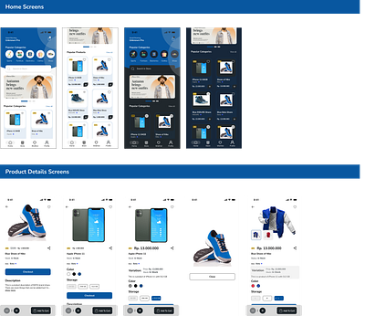 Branding & UI Kit Exploration animation branding motion graphics ui