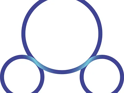 Three circles - one line adobe illustrator branding design graphic design illustration logo logo design vector