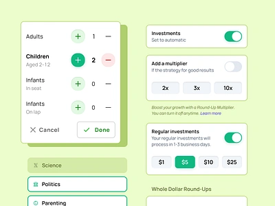 Creating Seamless Filter UI Designs for Content Sharing Platform app button buttons counter design figma filter filters pressed select selected step stepper switch templates toggle ui ui kit ux web