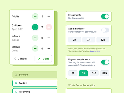 Creating Seamless Filter UI Designs for Content Sharing Platform app button buttons counter design figma filter filters pressed select selected step stepper switch templates toggle ui ui kit ux web