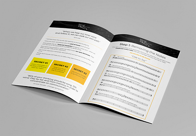 Music Guide Design | Ebook brochure design ebook flyer graphic design layout design print design typography