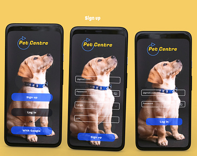 Pet App pet app ui ux