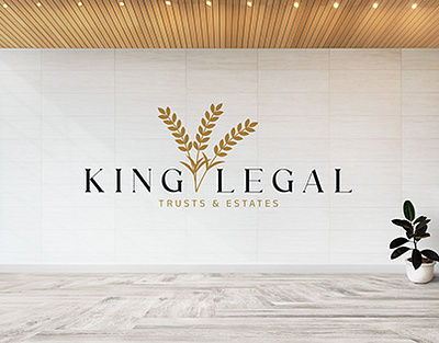 King Legal Logo branding design graphic design illustration logo typography vector