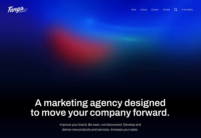 Marketing Agency Website Redesign agency animation branding creative direction dark design graphic design illustration layout marketing typography ui ux