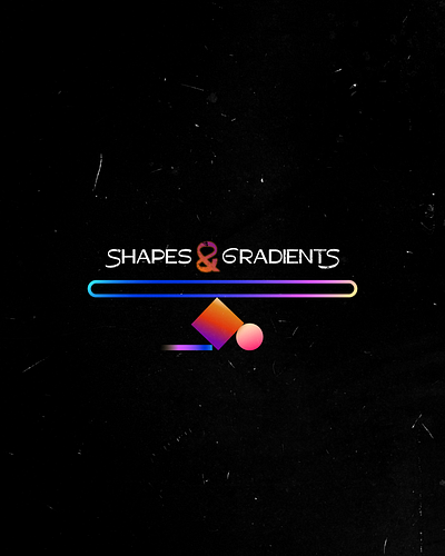 Shapes and Gradients after effects animation gradients motion design motion graphics shapes