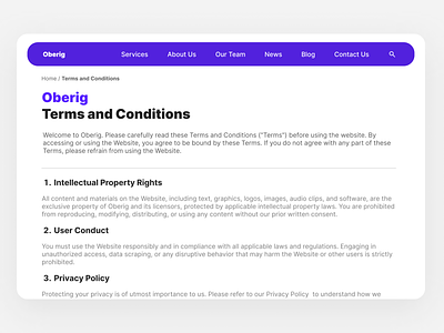 Terms and Conditions 089 89 challenge daily ui 089 dailyui dailyui089 design e commerce foundation mockup org terms terms and conditions terms of service ui uiux website