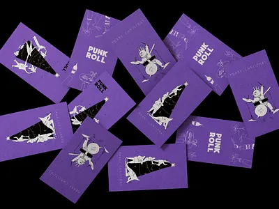 Postcards graphic design illustration