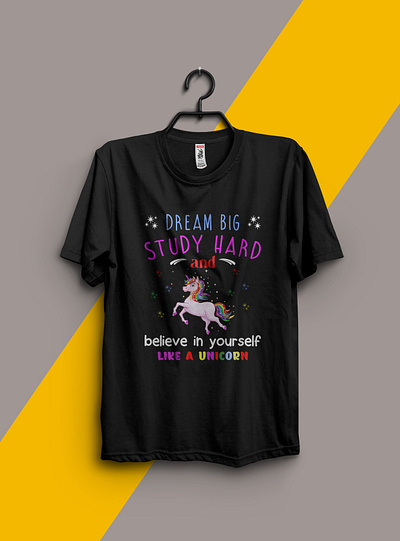 Unicorn and back to school t shirt design back to school back to school t shirt design branding design graphic design high quality illustration typography unicorn unicorn t shirt vector