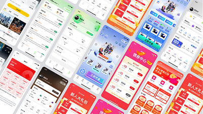 Mobile UI kit design exploration design ui ux