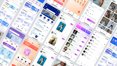 Mobile UI kit design exploration design ui ux