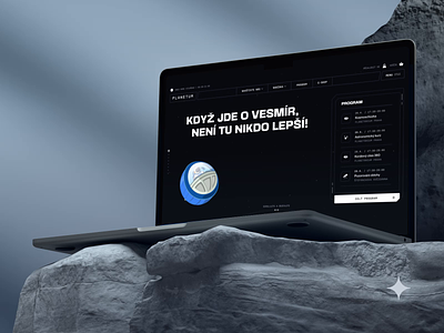 Planetum – Website [concept] animation brand design graphic design illustration planetarium space ui ux web