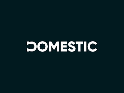 Domestic Vol 2 branding d domestic horseshoe identity logo mark sign smolkinvision symbol