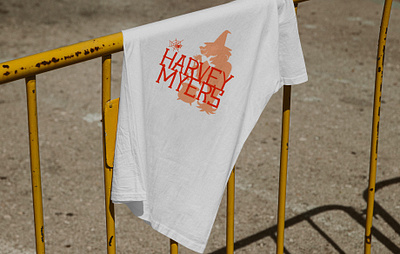 Harvey Myers fashion font graphic design halloween horror scary tshirt
