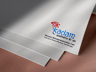 Ek Kadam Logo Design Project brand identity branding design graphic design logo unique logo wordmark logo