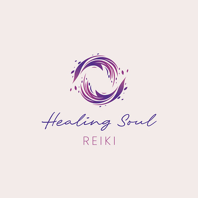 Healing Soul Logo Design brand identity branding colorful design graphic graphic design illustration illustrator logo logo design