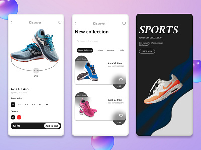 Sports Collections graphic design ui uidesign uiux