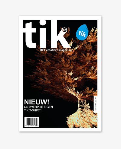 Tik - Logo & Magazine Cover Design