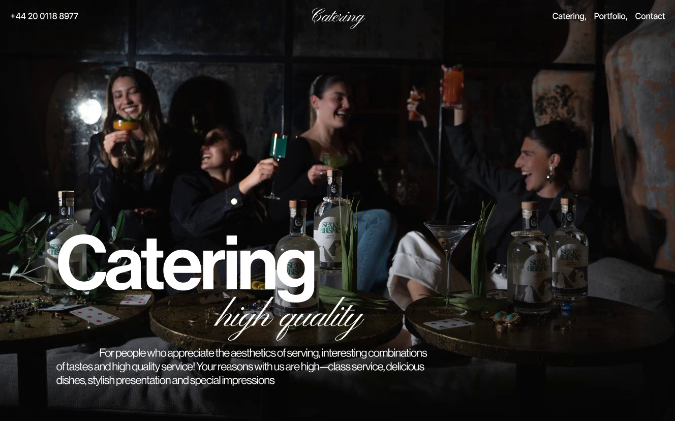 Example of Landing Page Design