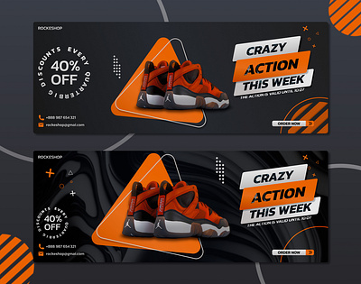 Crazy Banner ads banner design figma graphic design illustration logo photoshop