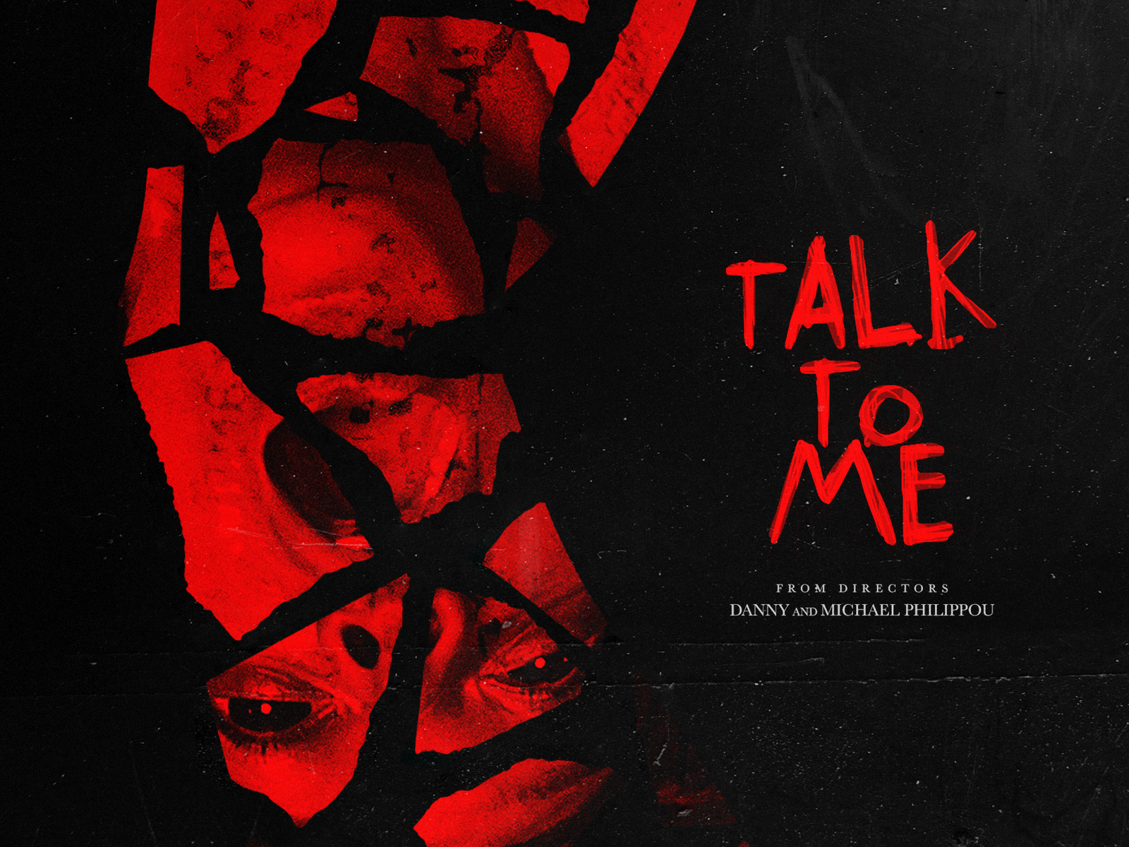 Talk to Me 2023 a24 horror horror fan horror movie movie poster movie posters poster poster design posters scary spooky talk to me