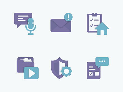 Icons for business presentation graphic design icons vector