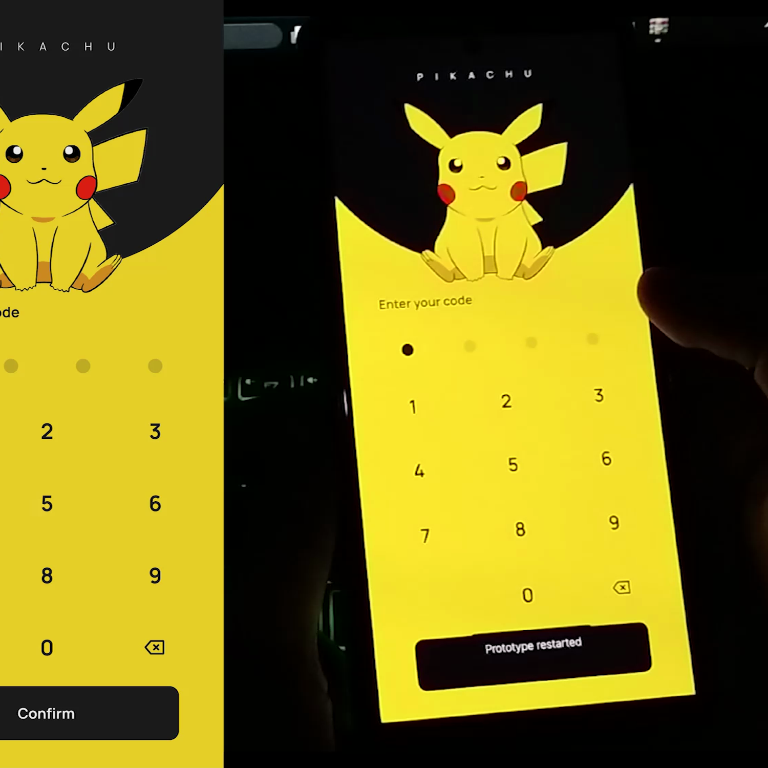 Pikachu lock screen by Faizan Rajput on Dribbble