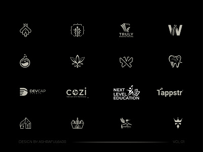 Logo Types & Marks Collection branding design graphic design graphicsdesign logo logo collection logo design logo folio logodesign