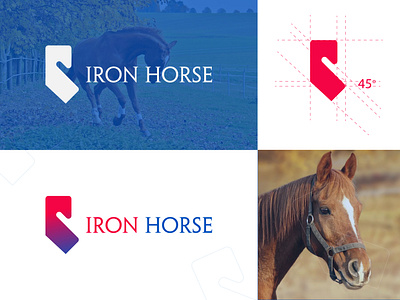 Iron Horse - Logo Design brand brand logo brandidenty branding catalogo company brand company logo creative logo creativelogo customlogo design graphic design logo logo brand logodesigner logodesigns logos new logo prinddesign web