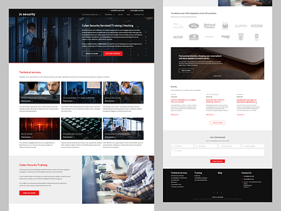 IN.S: Homepage brand branding design graphic design ui ux web website